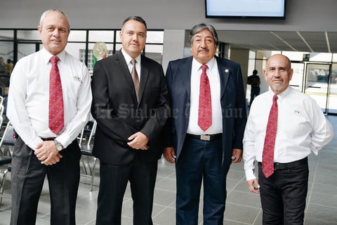06102016 Carlos Rodríguez, Jorge Rangel, Alfonso Miramontes y Sergio Guerrero.