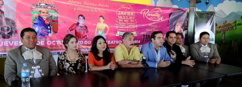 Contará con la participación de su hijo Gabriel Solís encabezando el elenco compuesto por José Julián y la duranguense Barbara Amador, acompañados por el mariachi Pueblo Nuevo.