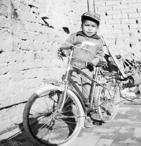 09102016 Jesús Graciano Marín, a la edad de 4 años, en 1961, en San Pedro, Coahuila.