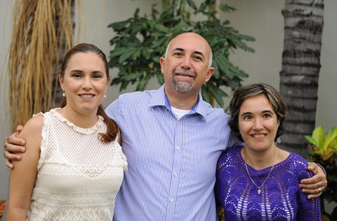 Cecilia, Ricardo y Karla