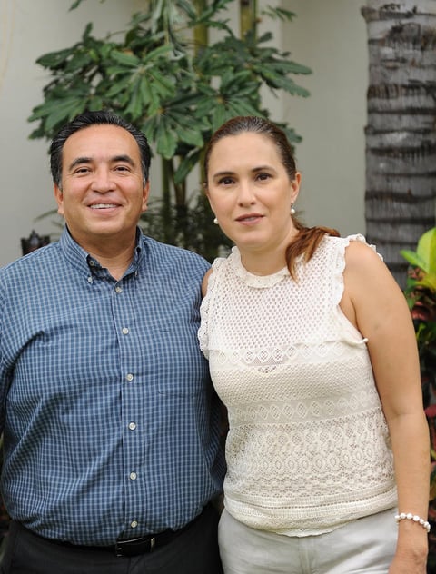 Maximiliano y Cecilia