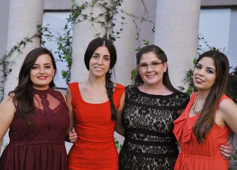 Marina, María, Elisa y Patricia