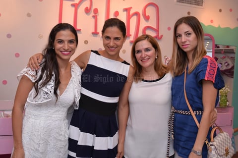 Cecilia, Daniela, Cecy y María Gabriela