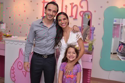 Jorge, Cecilia y Lia