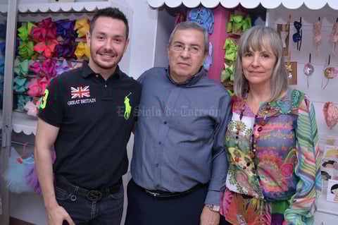Ángel, Jorge y Norma