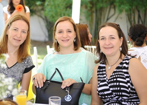 Claudia, Cristy y Any