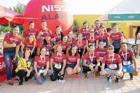 22102016 ATLETAS.  Equipo de corredores Nissan Alameda.