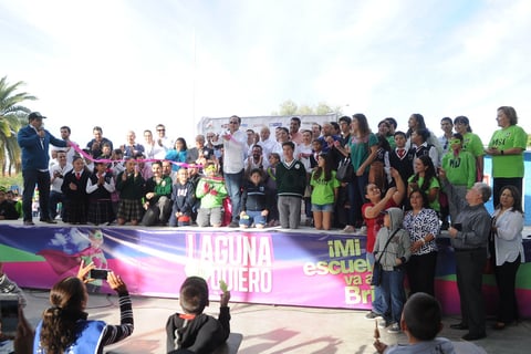 Laguna Yo Te Quiero realizó una campaña de mejoramiento de escuelas.