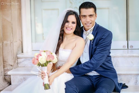 23102016 Jocelyn Haydeé Robles unió su vida en matrimonio con Iván Israel Payán Pérez. Fueron acompañados por sus padres, José Luis Robles Hernández y Cita Mayela Castillo Velázquez; Iván Payán Mendoza y Ana Rosa Pérez Gámez. - Damián Brambila Fotografía.