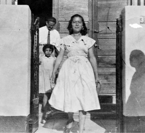 23102016 Esther Suárez García en 1956.