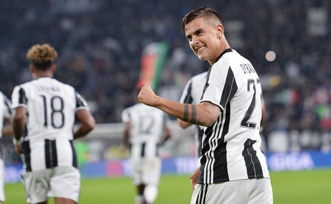 También de la Juventus Paulo Dybala.