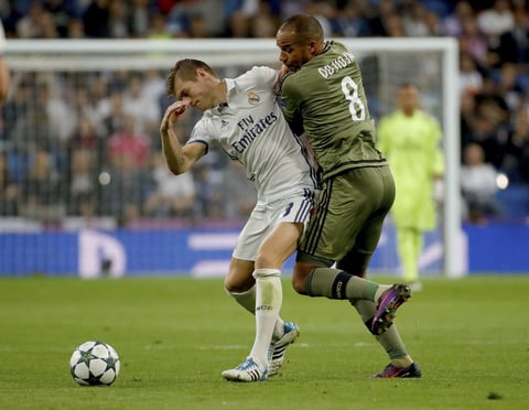 El centrocampista alemán del Real Madrid Toni Kroos.