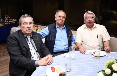 23102016 Jorge del Valle, Antonio García y Miguel Carrizales.