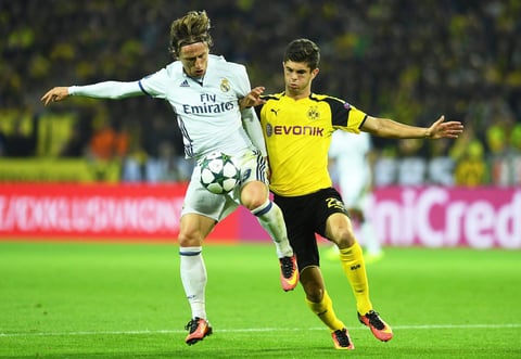 Luka Modricdel Real Madrid.