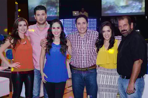 27102016 Yuri, Chava, Mónica, Roberto, Ana y Toño.