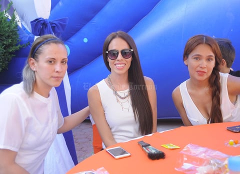 Irasema, Sandra y Eunice