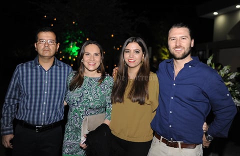 José Carlos, Pily, Ana Sofía y Óscar