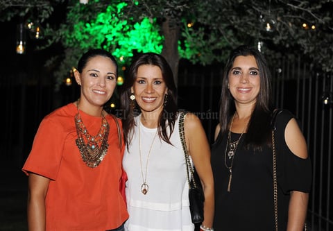 Pamela, Ana Cristina y Cecilia