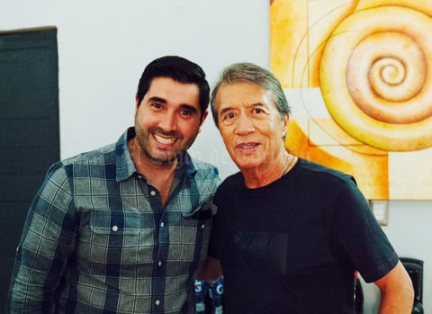 31102016 LA FOTO DEL RECUERDO.  Luis Milanesio y Napoleón.