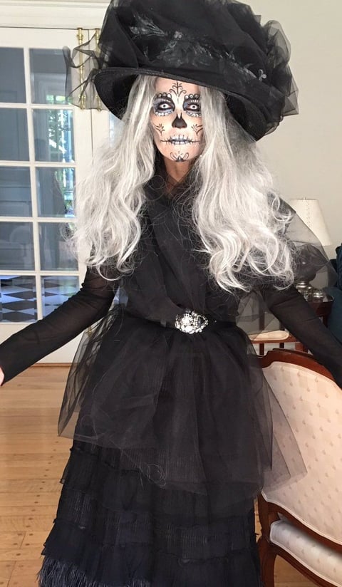Martha Debayle. Sorprendió de “Catrina”.