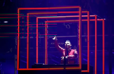 El DJ holandés, Afrojack.