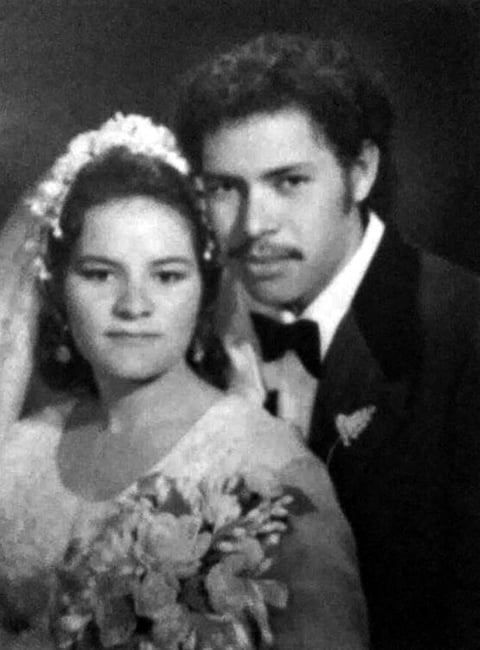 06112016 Marta Elena Martínez Medina y Rafael Gerardo López Valdez el 14 de septiembre de 1974.
