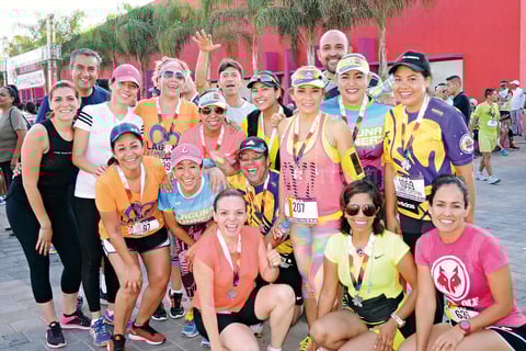 07112016 FELICES.  Integrantes del Club de Atletismo Laguna Runners.