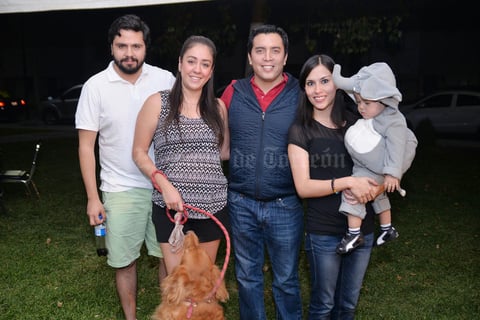 08112016 Hugo, María Teresa, Javier, Griselda y Javi.