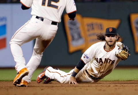 Brandon Crawford de los Gigantes de San Francisco obtuvo su segundo galardón.