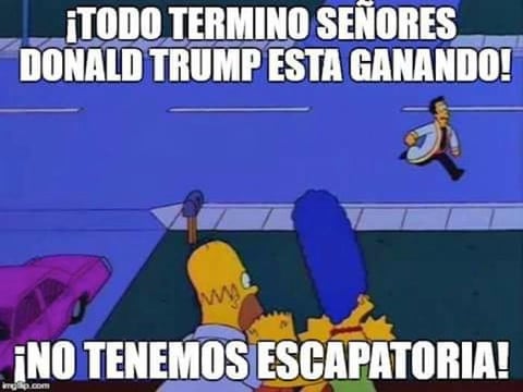 La paranoia se apoderó de muchos durante la jornada electoral...