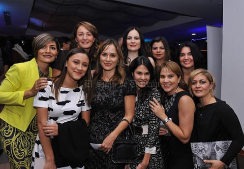 Ana Sofía, Pilar, Marcela, Guera, Phia, Lourdes, Ana, Laura, Marcela y Eloísa