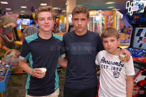 Luisfer, Pablo y Cristian