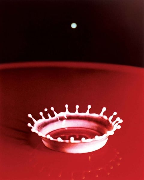 Algunas imágenes fueron seleccionadas por su contenido. Otras por su innovación, como la de Harold Edgerton, cuando experimentaba en su laboratorio en el Instituto de Tecnología de Massachusetts, sentó las bases para el flash electrónico con su "Milk Drop Coronet" en 1957.
