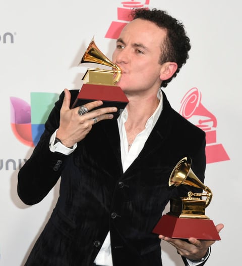 Fonseca se llevó el premio a Mejor álbum de salsa por Homenaje (a la música de Diomedes Díaz) y Vine a buscarte.