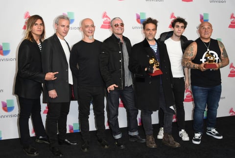 Los Fabulosos Cadillacs ganaron como Mejor álbum de rock por La salvación de Solo y Juan y Mejor álbum pop/rock por La tormenta.