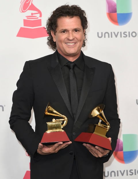 Carlos Vives ganó como Grabación y Canción del Año por el tema La bicicleta junto a Shakira.