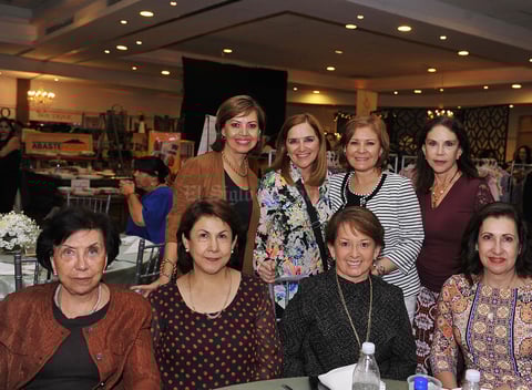 Elba, Lety, Lety, Gaby, Laura, Martha, Nuri y Cecy