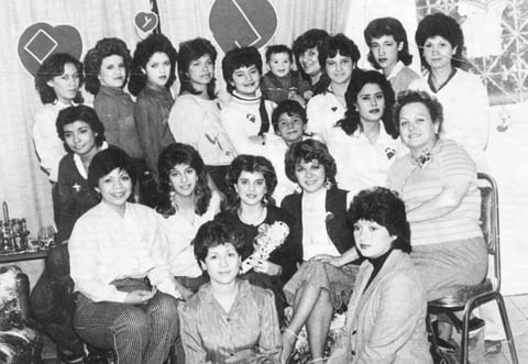 27112016 Despedida de soltera en honor a Patricia Rosales Valdés en 1983.