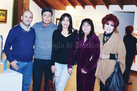 28112016 Sergio, Javier, Elizabeth, Aída y Rosario.