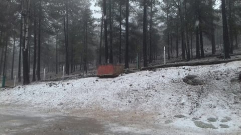 En la comunidad del Zape, en la parte baja de Guanaceví amaneció lloviendo de acuerdo a Doña Dora quien dijo que en esa parte neva muy poco, pero si hace mucho frío y durante el sábado se registró un aire helado proveniente del estado de Chihuahua.