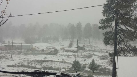 De acuerdo con la Dirección Local de la Comisión Nacional del Agua (Conagua), el vórtice de la Segunda Tormenta invernal de la temporada se localizaba ayer por la mañana al noroeste del país.