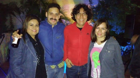 08122016 Ana, Marcelo, Raúl y Cristy.
