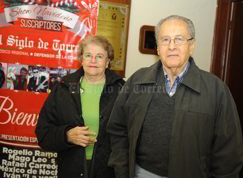09122016 Josefina González y Manuel Portillo.