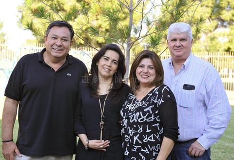 Rafael, Patricia, Titis y Quintín