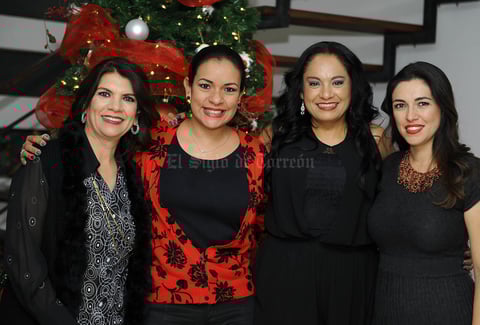 Claudia, Mara, Vero y Marisol