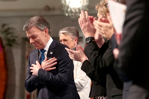 Se realizó la ceremonia de entrega de los Premios Nobel.