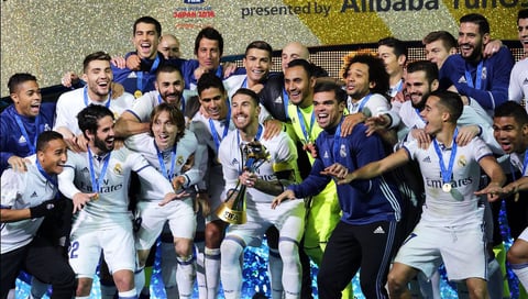 Tras vencer a Kashima, los merengues se coronaron como campeones del Mundialito.