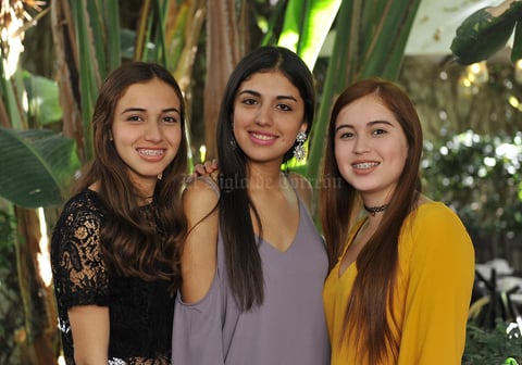 Andrea, Monse y Maryfer