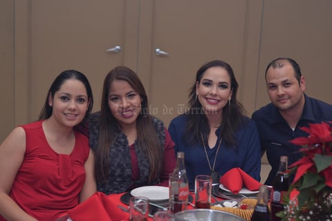 Ana Luisa, Eunice, Sheila e Israel