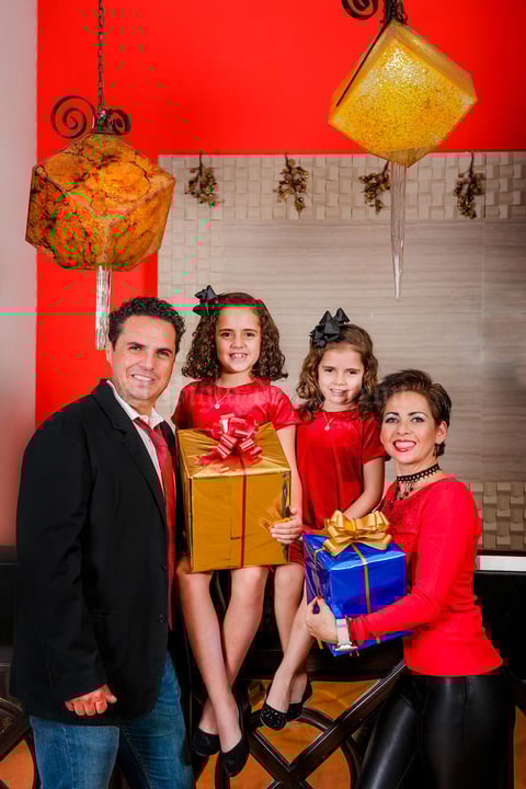 Leopoldo, Roberta, María Roberta y María Isabela 8